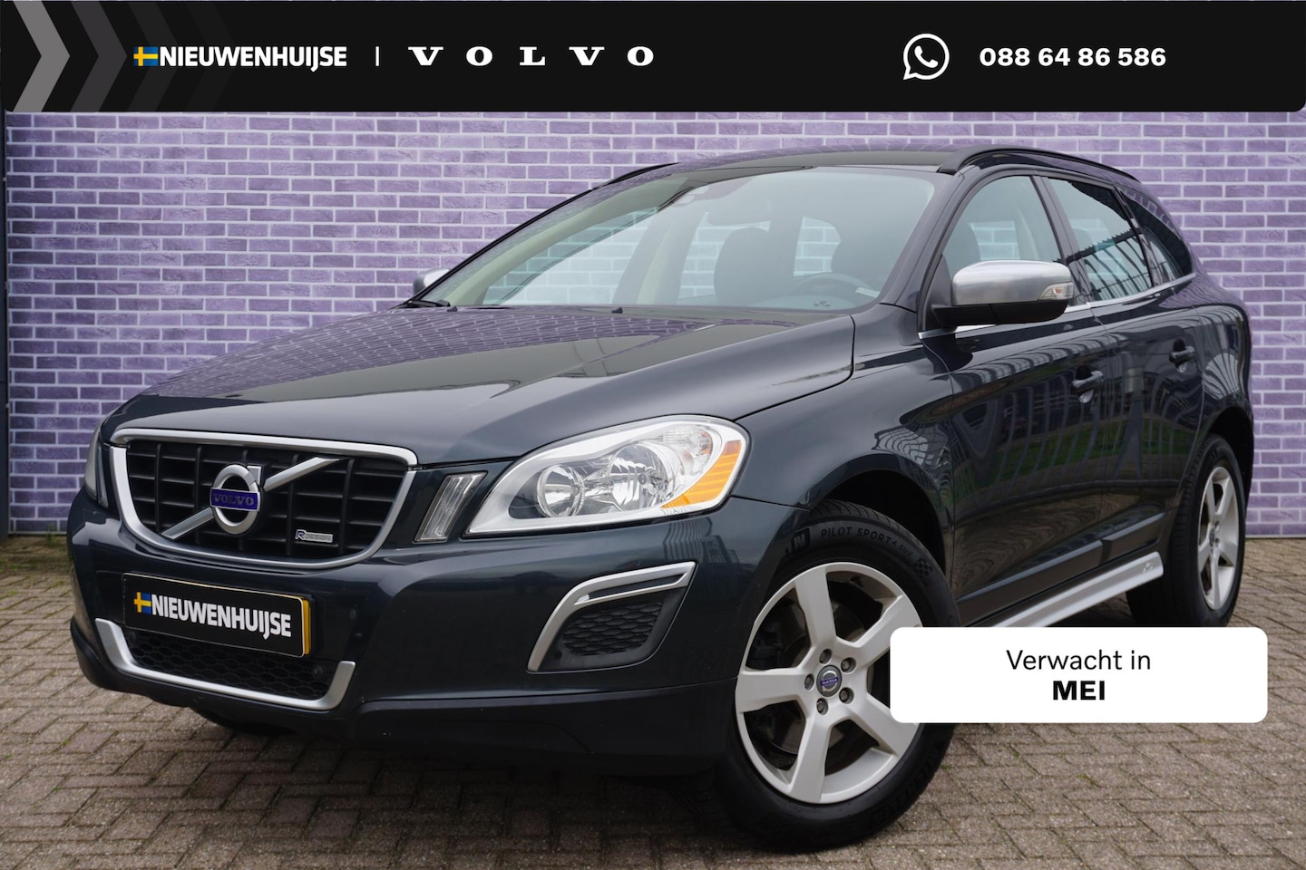Volvo XC60 - 2.0 T5 R-Design | Trekhaak | Leder | Navigatie | Parkeersensoren V+A | High Performance au - AutoWereld.nl