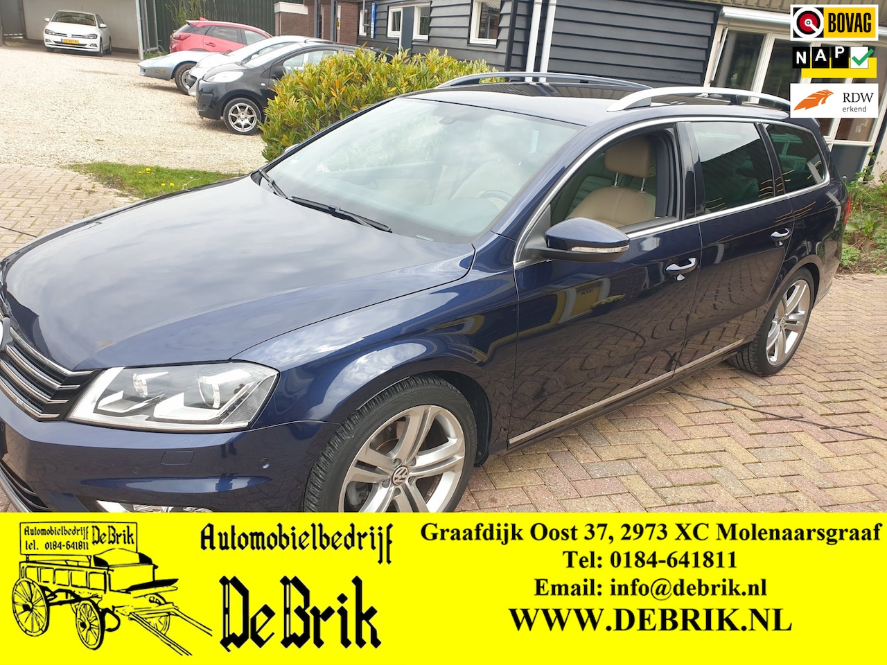 Volkswagen Passat Variant - 1.4 TSI R-Line Executive Edition BlueMotion automaat. - AutoWereld.nl