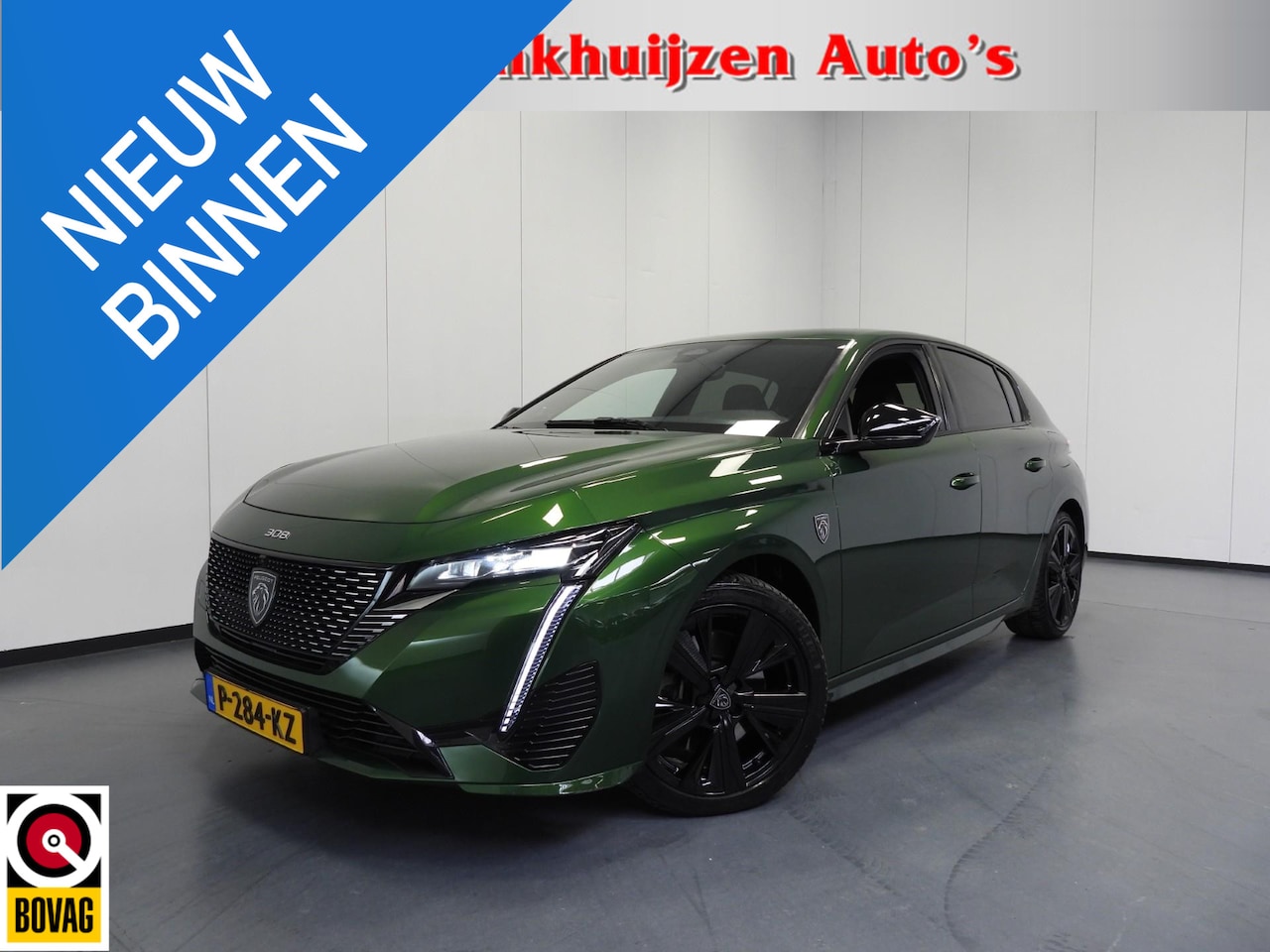 Peugeot 308 - 1.6 HYbrid 180 GT Pack Business NAVI/360CAM/MASSAGE/LED/18"LMV! - AutoWereld.nl