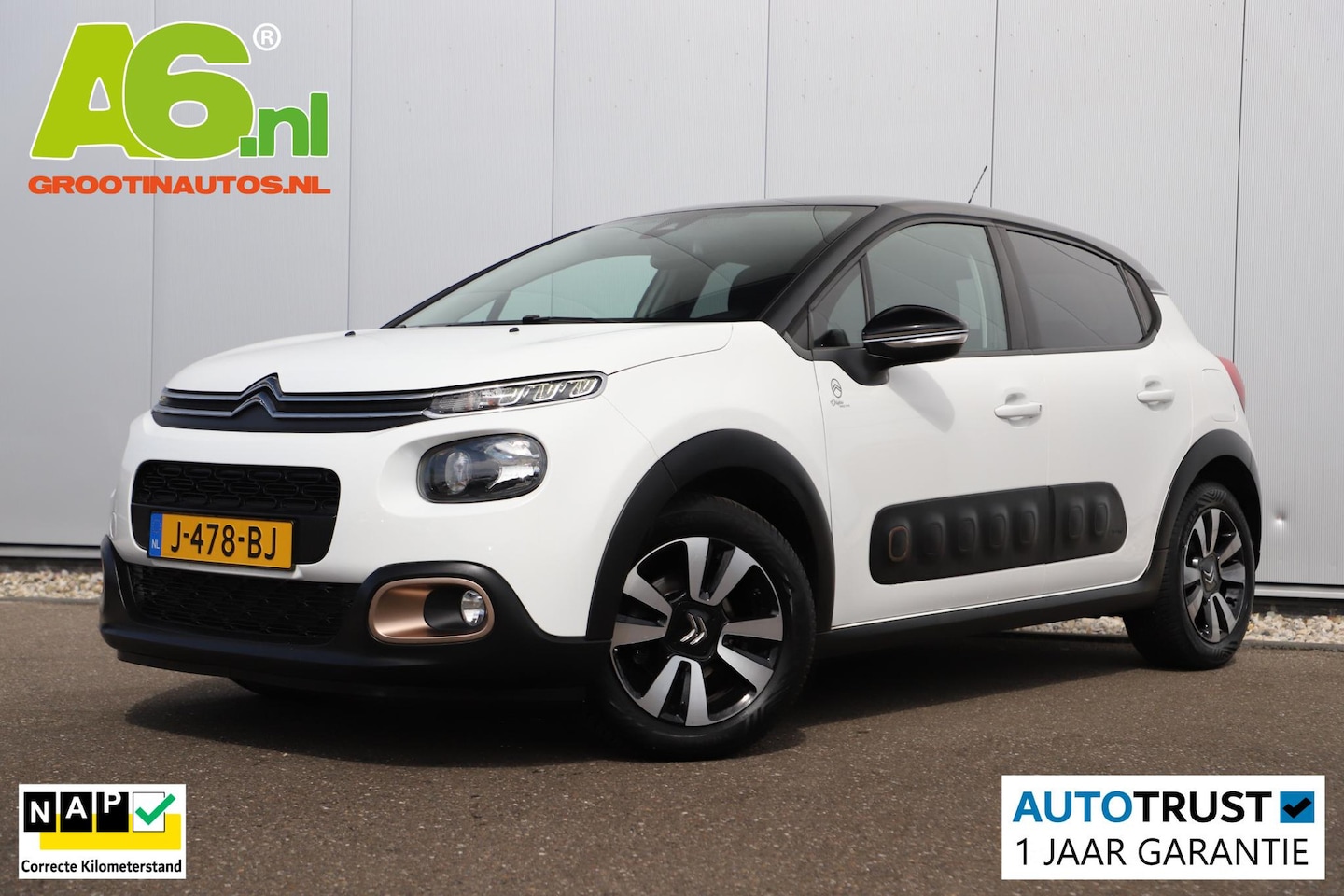 Citroën C3 Origin - 1.2 PureTech S&S Origins NIEUWE DB RIEM! Navigatie Achteruitrijcamera 16 inch LMV Carplay - AutoWereld.nl