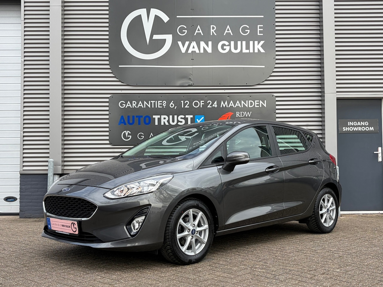 Ford Fiesta - 1.0 EcoBoost 101PK Automaat,CarPlay,Clima,Cruise,Isofix,ElektrRamen+Spiegels,Stoel+StuurVe - AutoWereld.nl