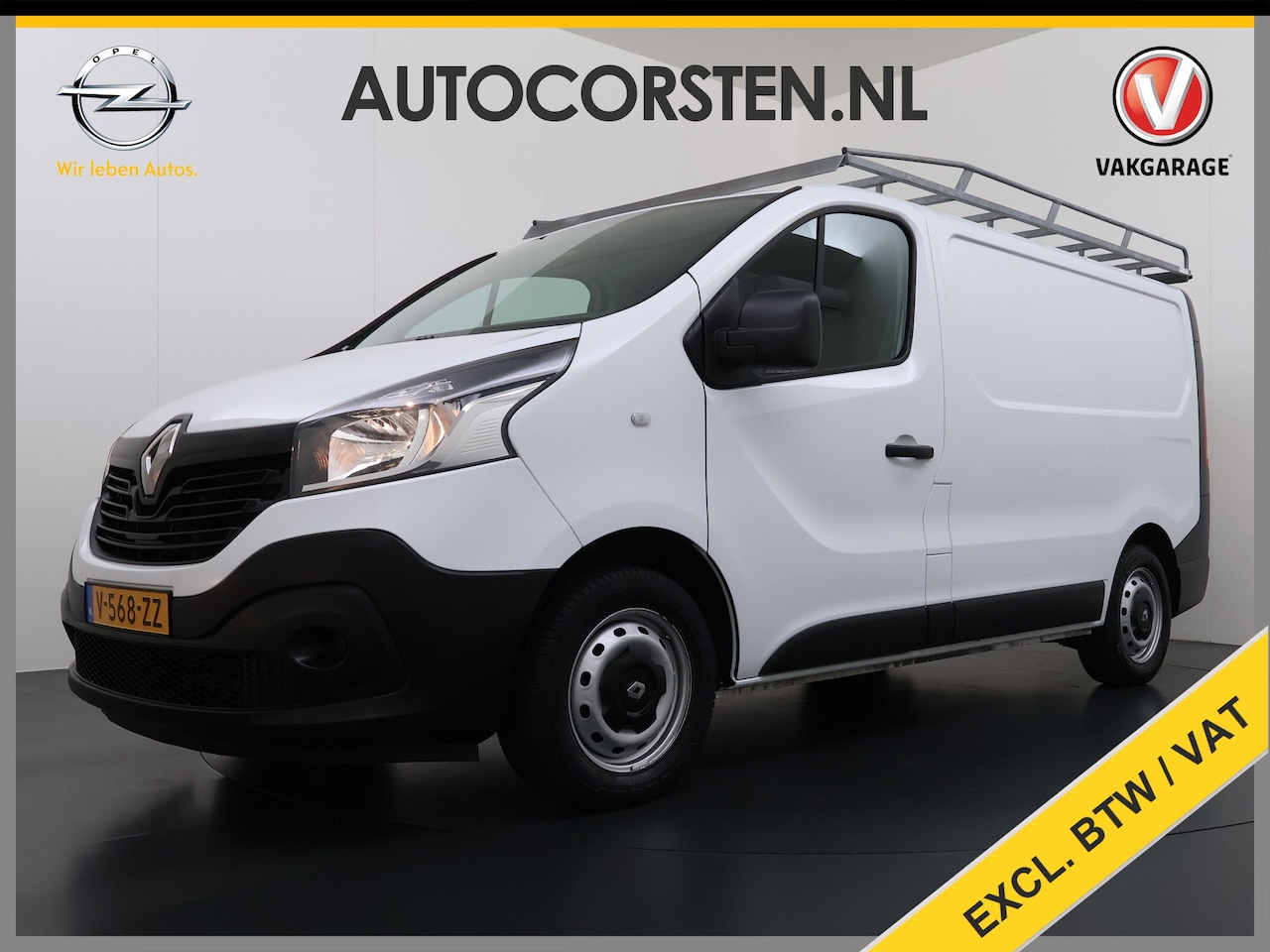 Renault Trafic - DCI 126PK 3-Pers. EURO 6 Trekhaak Navi Airco Cruise Control Imperial Bluetooth Pdc Comfort - AutoWereld.nl