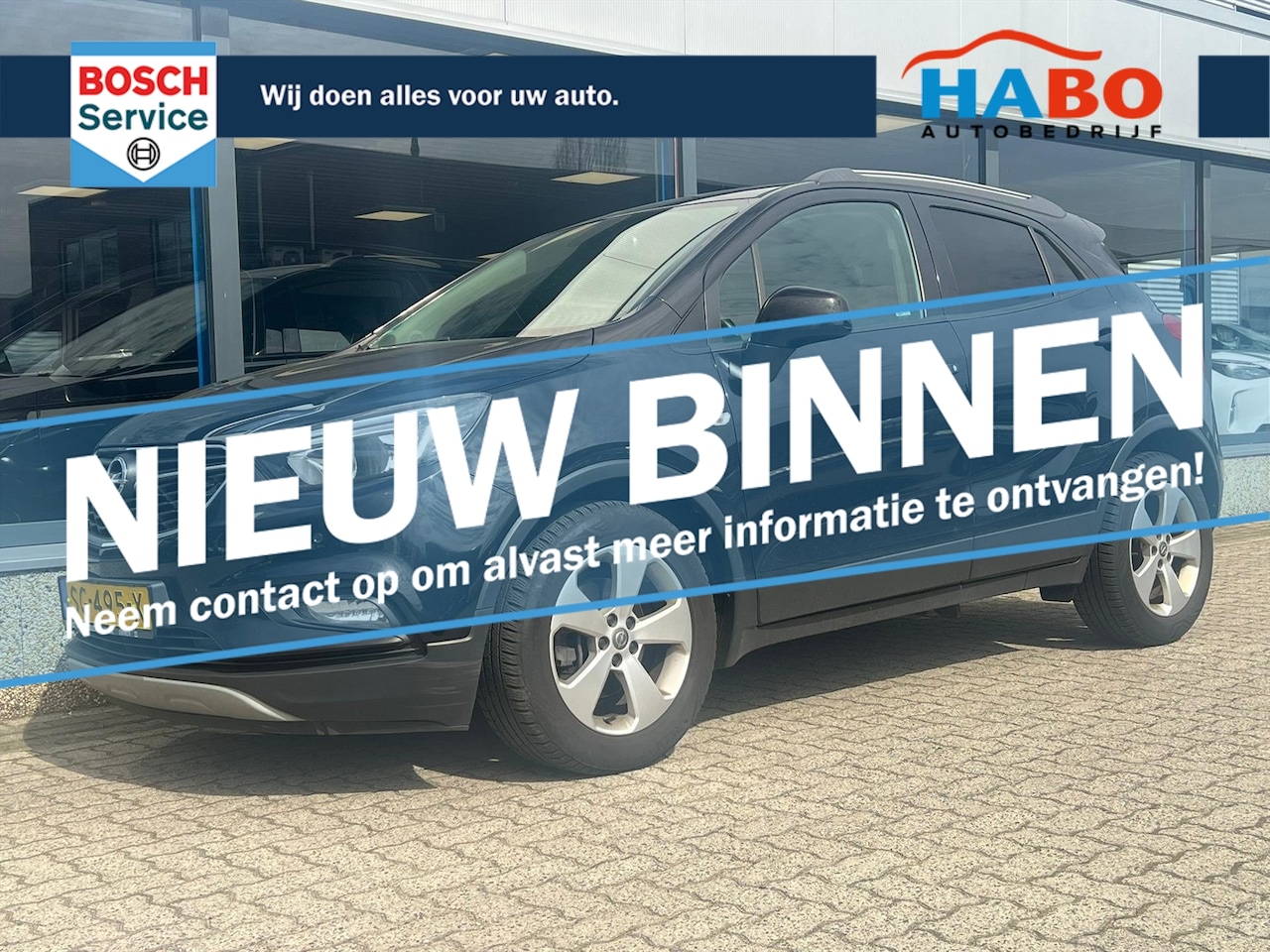 Opel Mokka X - 1.4 TURBO ONLINE EDITION 140PK ECC/CRUISE/NAV/PARK.SENS/LMV/TREKHAAK/99.000KM - AutoWereld.nl