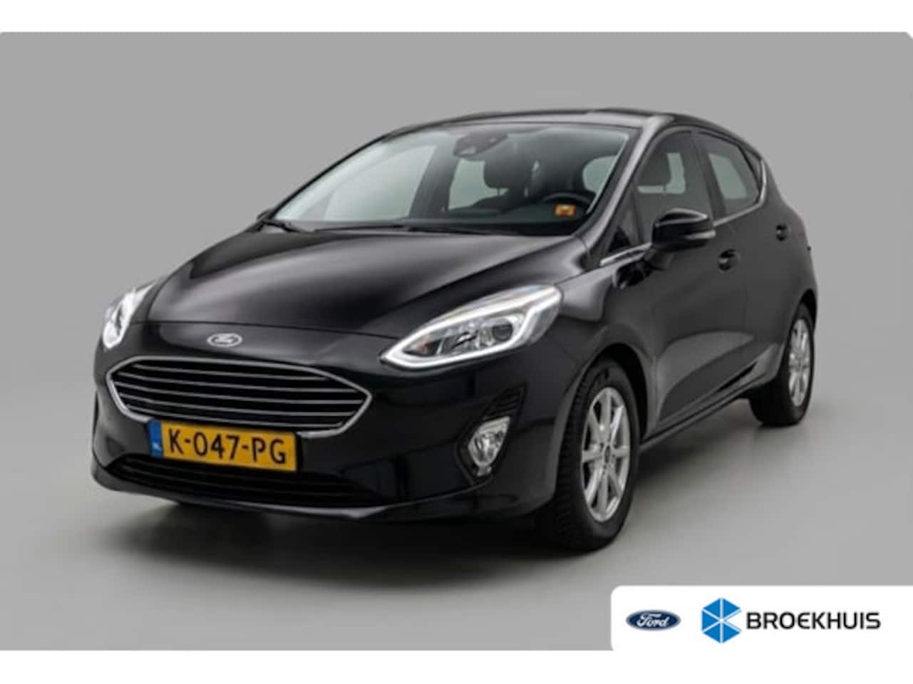 Ford Fiesta - 1.0 EcoBoost Titanium | Automaat! | Dealer Onderhouden! | Navi By App | Parkeersensoren | - AutoWereld.nl