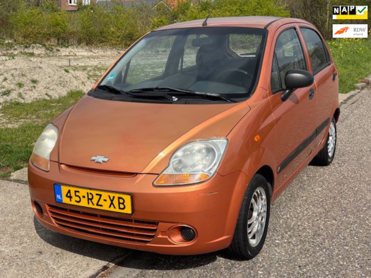 Chevrolet Matiz - 1.0 Style 5-Drs Stuurbekrachtiging Airco Electric pakket EBD LMV 13" Audio/CD Colorpakket - AutoWereld.nl