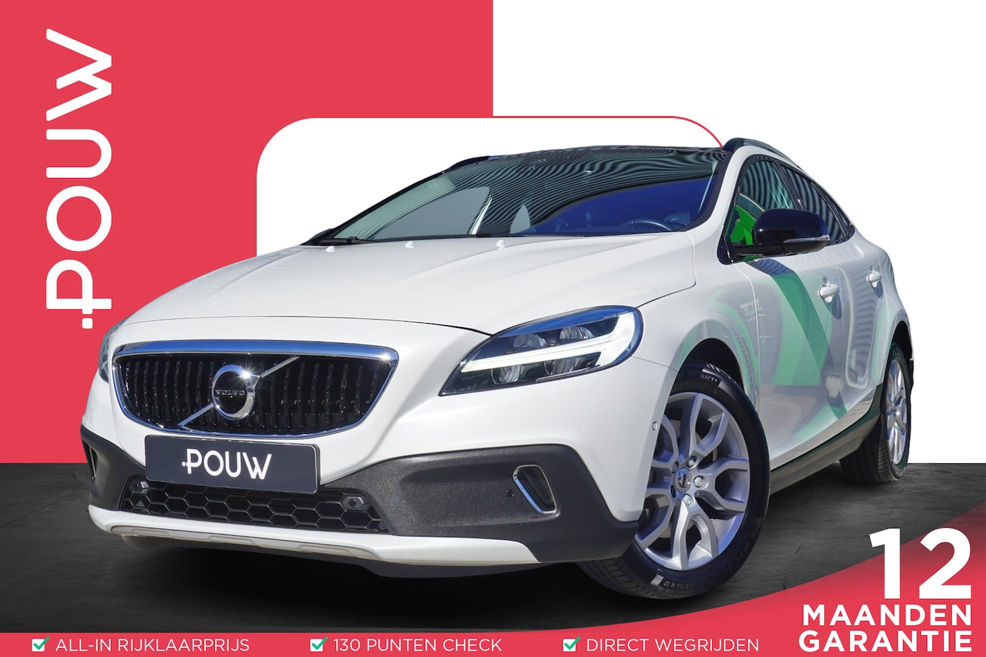 Volvo V40 Cross Country - 1.5 T3 Polar+ Luxury | Stoelverwarming | Panoramadak | Achteruitrijcamera - AutoWereld.nl