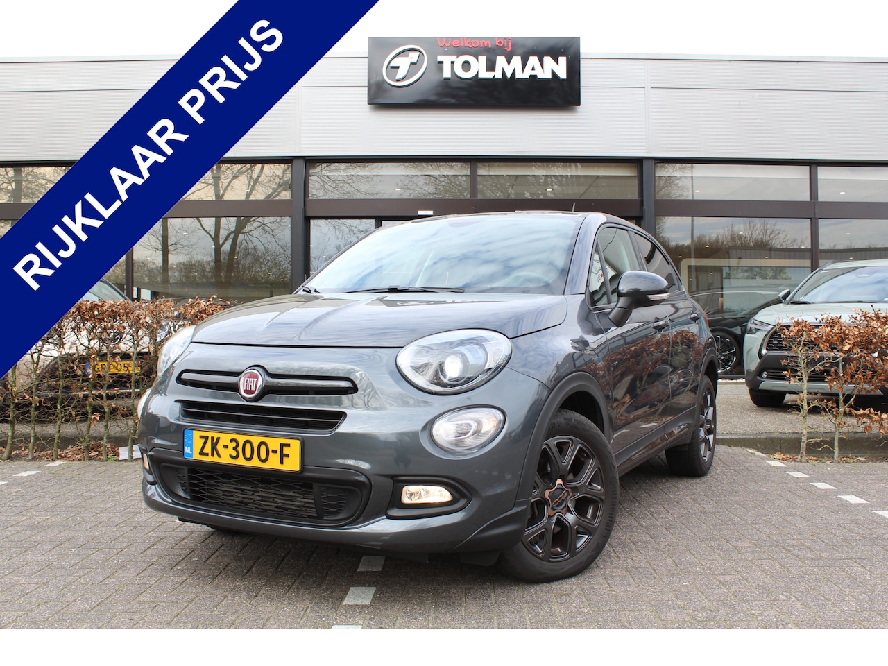 Fiat 500 X Cross - 1.4 Turbo MultiAir Cross | Rijklaar | Trekhaak | Navi | Clima | Bluetooth | DAB+ | Cruise - AutoWereld.nl