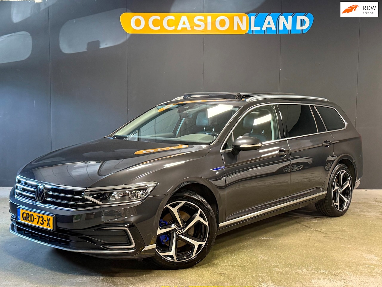 Volkswagen Passat Variant - 1.4 TSI PHEV GTE Business|PANO|IQLIGHTS|KEYLESS|DODEHOEK|CAMERA|SFEER|ACC|MASSAGE|STOELV|C - AutoWereld.nl