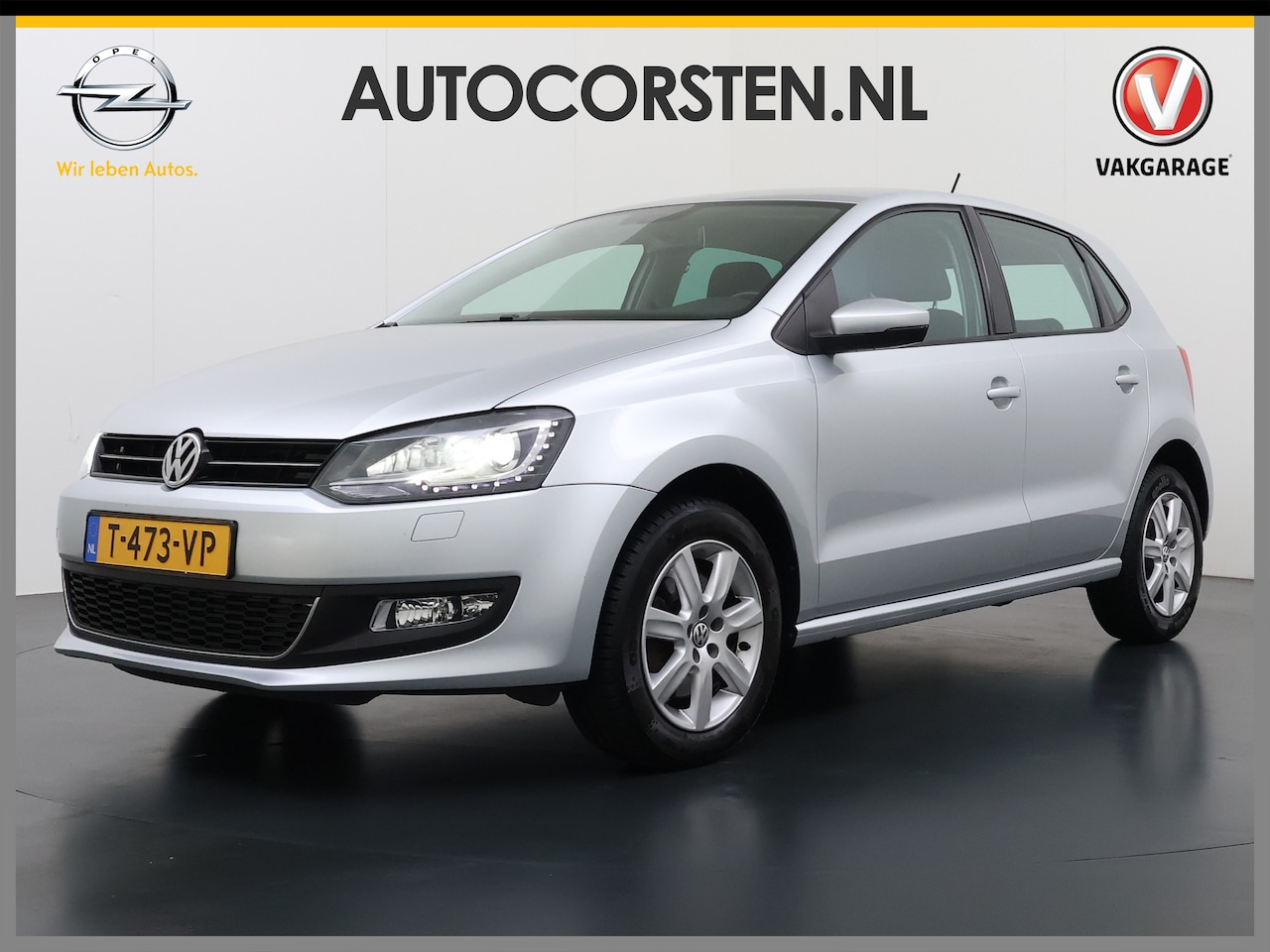 Volkswagen Polo - 1.2T 105PK AUT-7 Xenon/Sproeiers/Led Pdc ECC Regensensor DSG Centr+Afst-Bed. Chroompack Cl - AutoWereld.nl