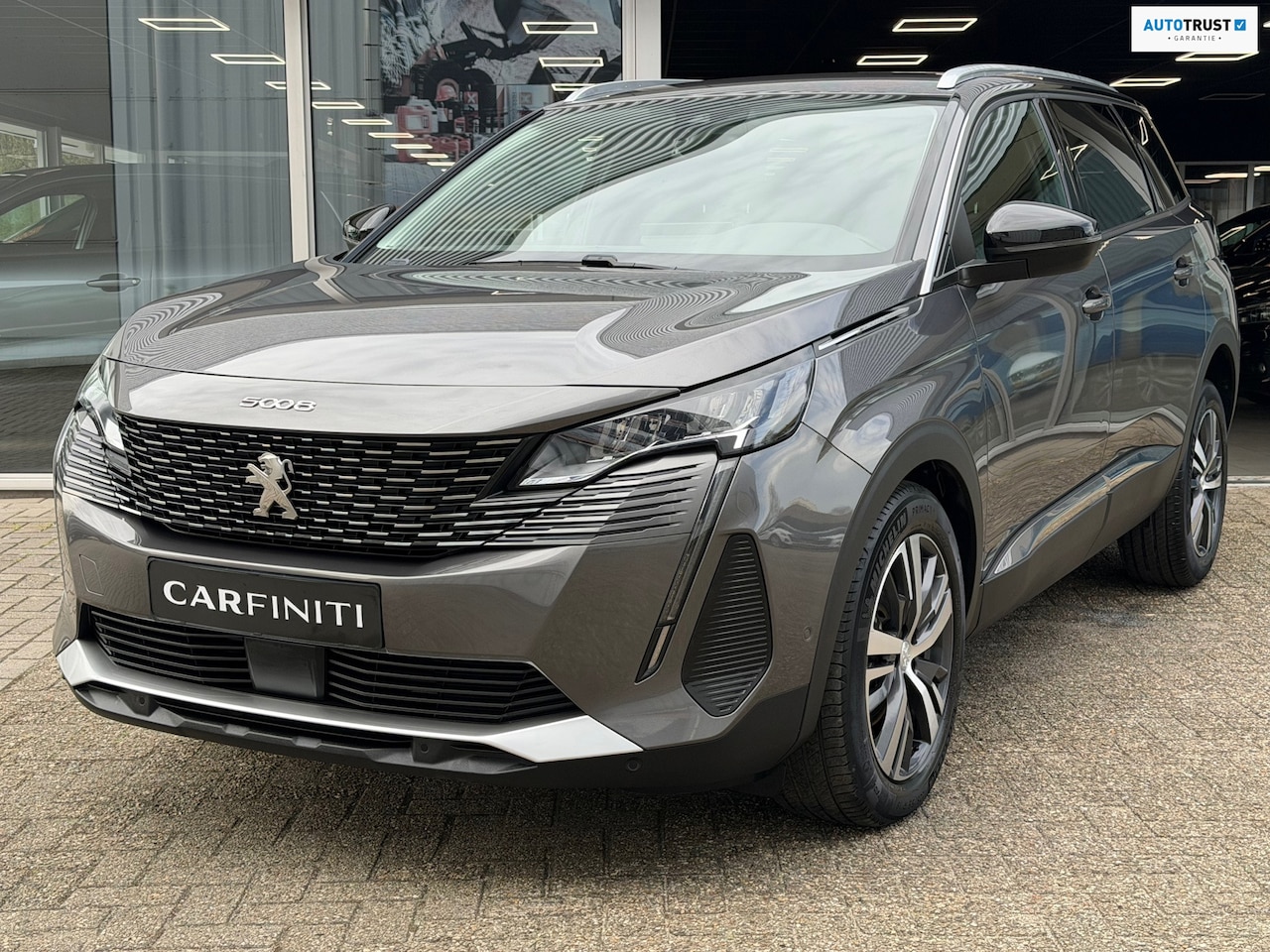 Peugeot 5008 - 1.2 PureTech Allure Pack Business Automaat | 7 persoons | Navigatie | Cruise | Camera | Cl - AutoWereld.nl