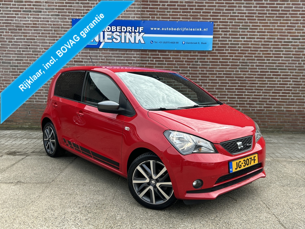 SEAT Mii - 1.0 FR Airco/Navi/Seat Sound/Cruise - AutoWereld.nl