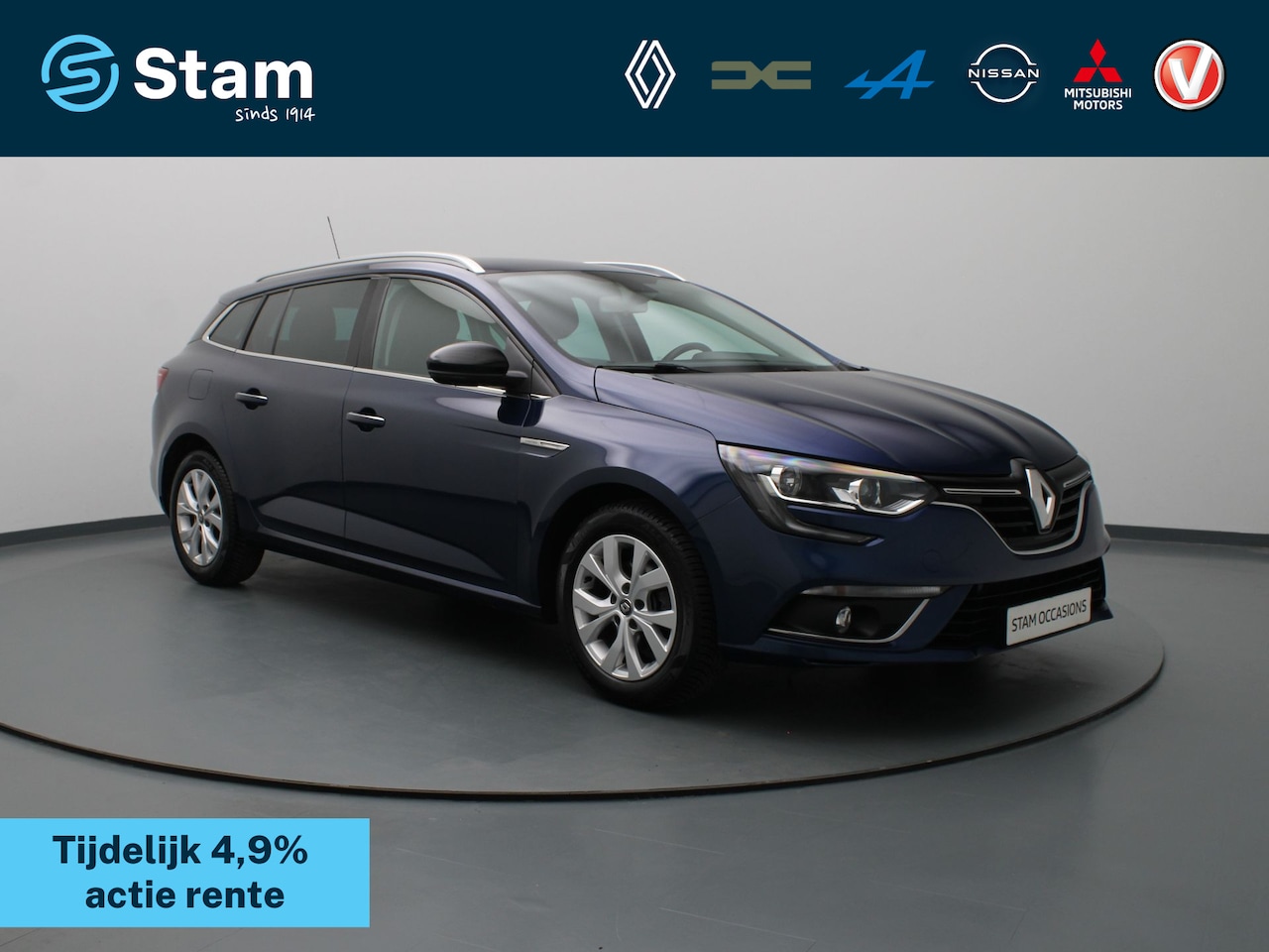 Renault Mégane Estate - TCe Limited 115pk Cruise | Climate | Navi | Parkeersens. achter | Trekhaak - AutoWereld.nl