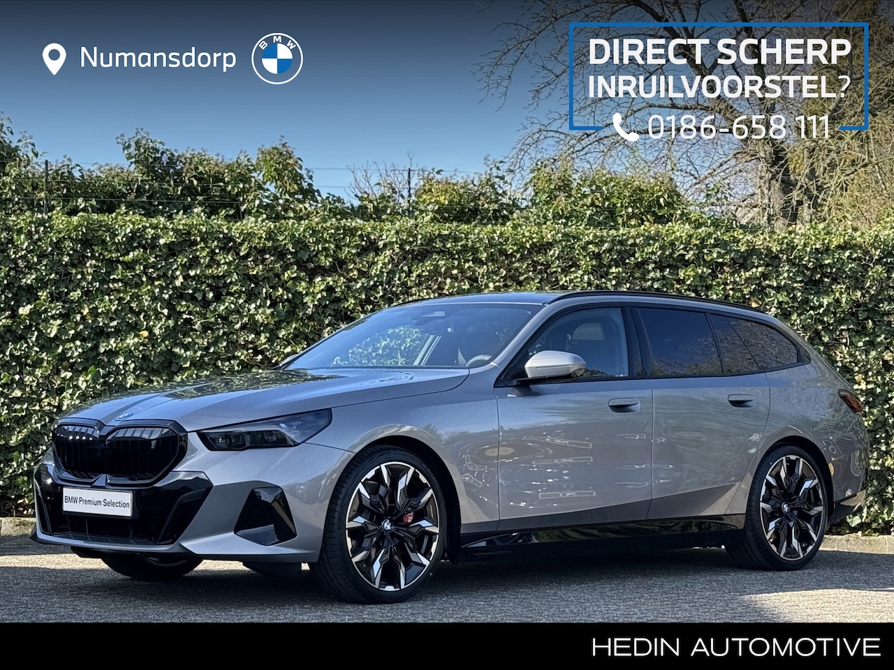 BMW i5 Touring - eDrive40 | M-Sport Pro | 21'' | Panorama. | Comfortstoel. + vent. | B&W | Trekhaak | Park. - AutoWereld.nl