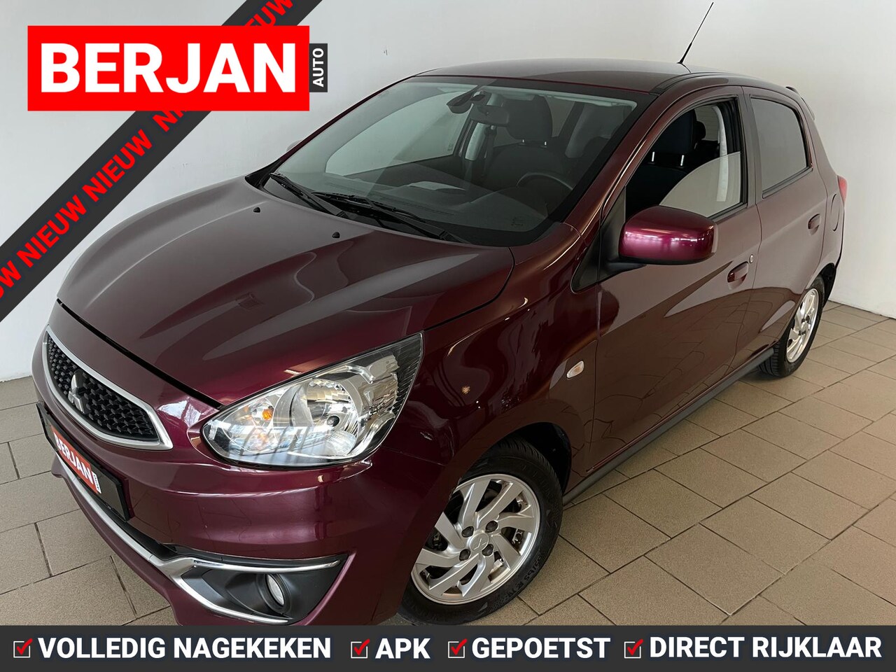 Mitsubishi Space Star - 1.2 Instyle AIRCO CRUISE TREKHAAK VELGEN PRIVACY GLAS NETTE AUTO NWE APK INRUIL MOG - AutoWereld.nl