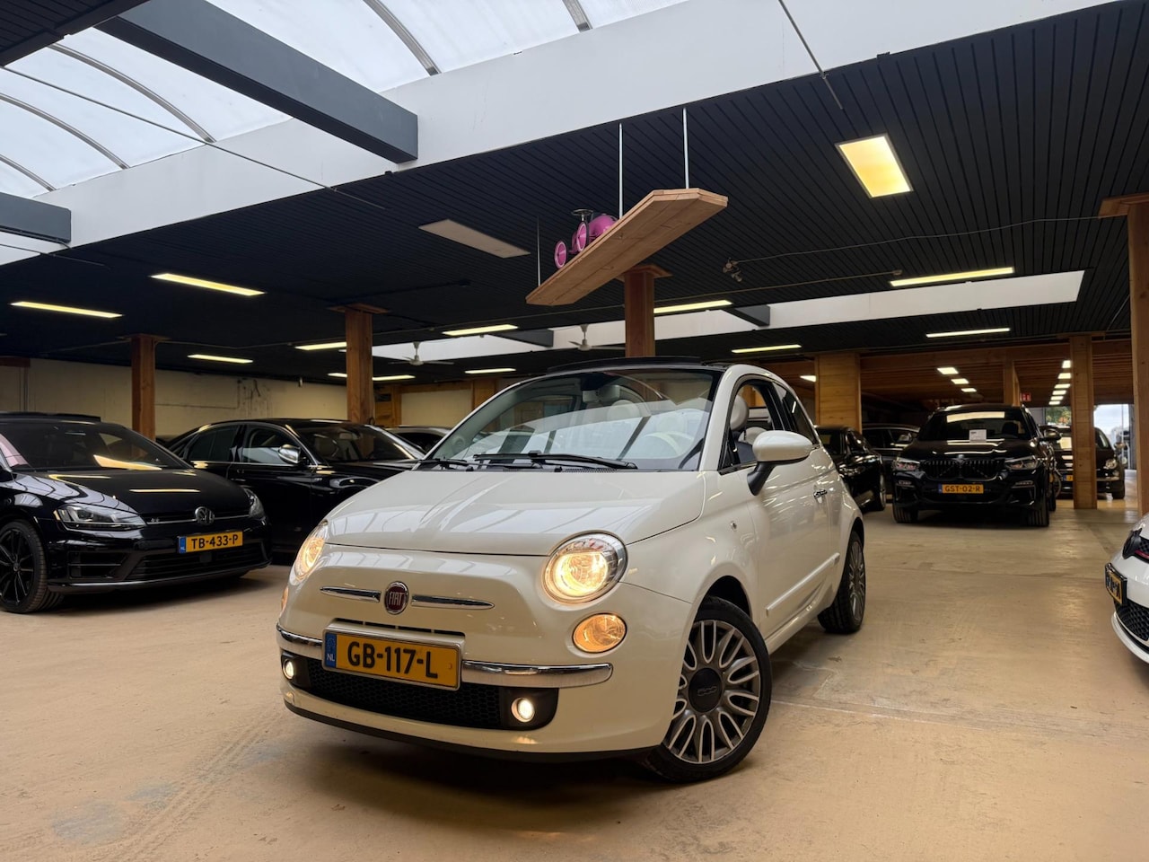 Fiat 500 C - 0.9 TwinAir Turbo Cult Cabrio Virtual Airco - AutoWereld.nl
