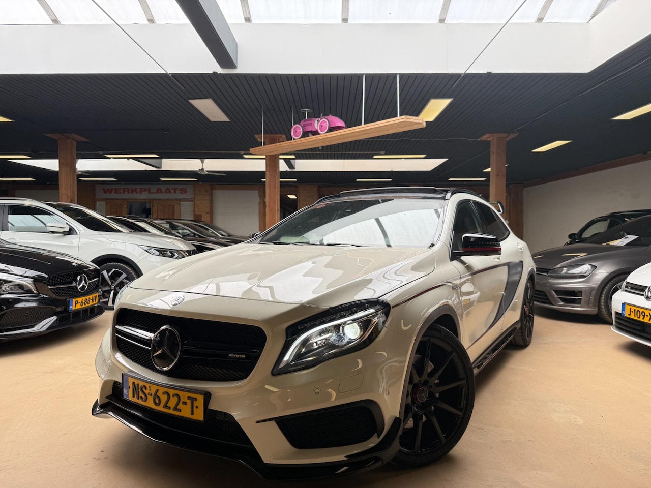 Mercedes-Benz GLA-Klasse - AMG 45 4Matic Edition 1 Nwe Apk Pano Airco Cruise Control - AutoWereld.nl