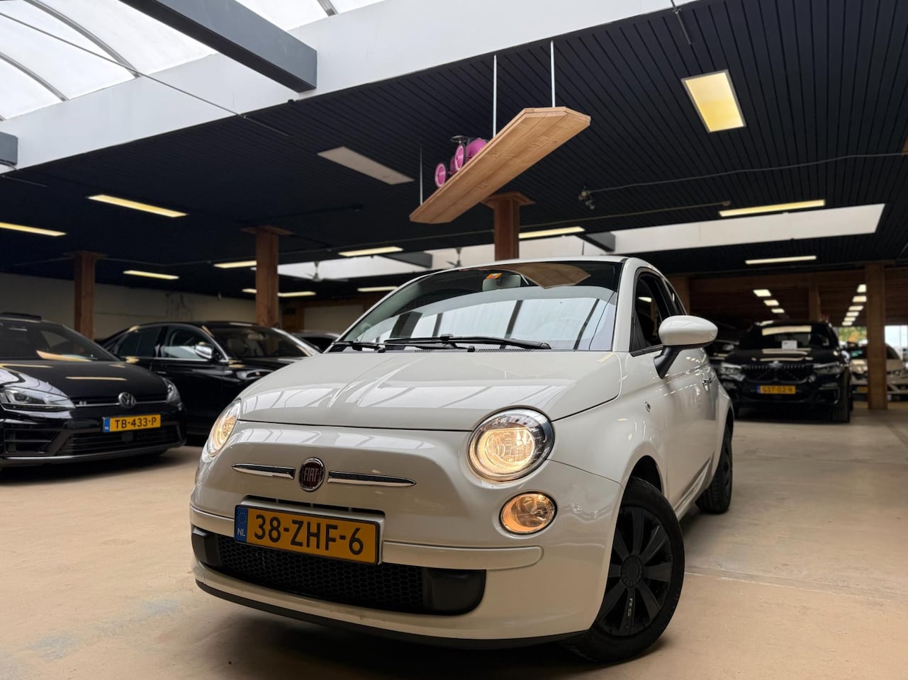 Fiat 500 - 0.9 TwinAir Pop NL Auto NAP NWE APK Airco Weinig KM - AutoWereld.nl