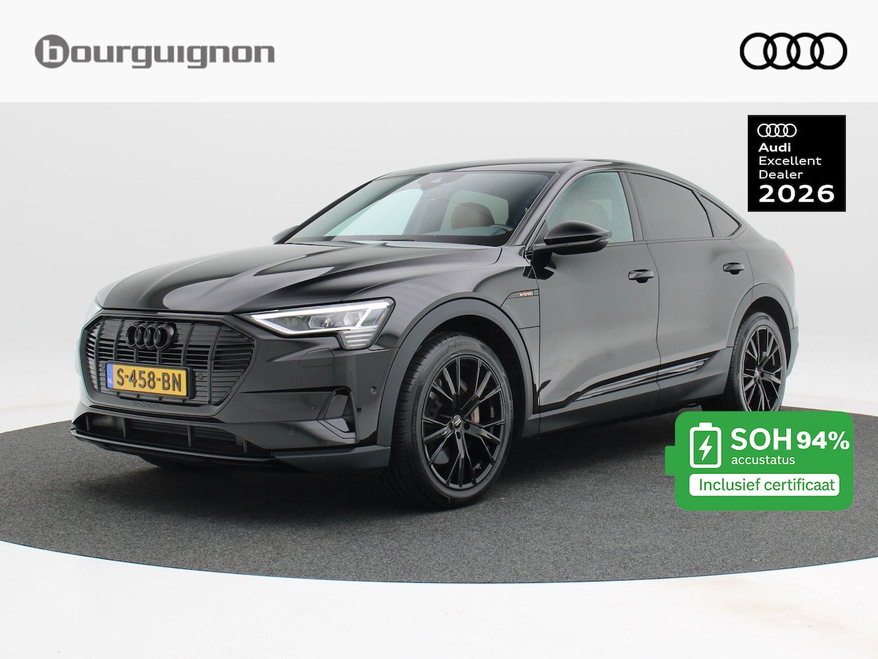 Audi e-tron Sportback - 55 quattro 95kWh | Camera | Full LED | Navigatie | Leder | Stoelverwarming | 21 Inch | 87. - AutoWereld.nl