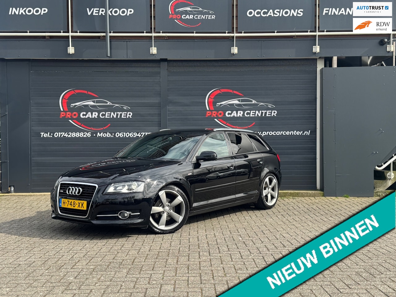 Audi A3 Sportback - 1.2 TFSI Ambition Pro Line S AUT|CRUISE|CLIMATE|STOEL.VER|STANDKACHEL|PDC|XENON|EL.RAMEN|L - AutoWereld.nl