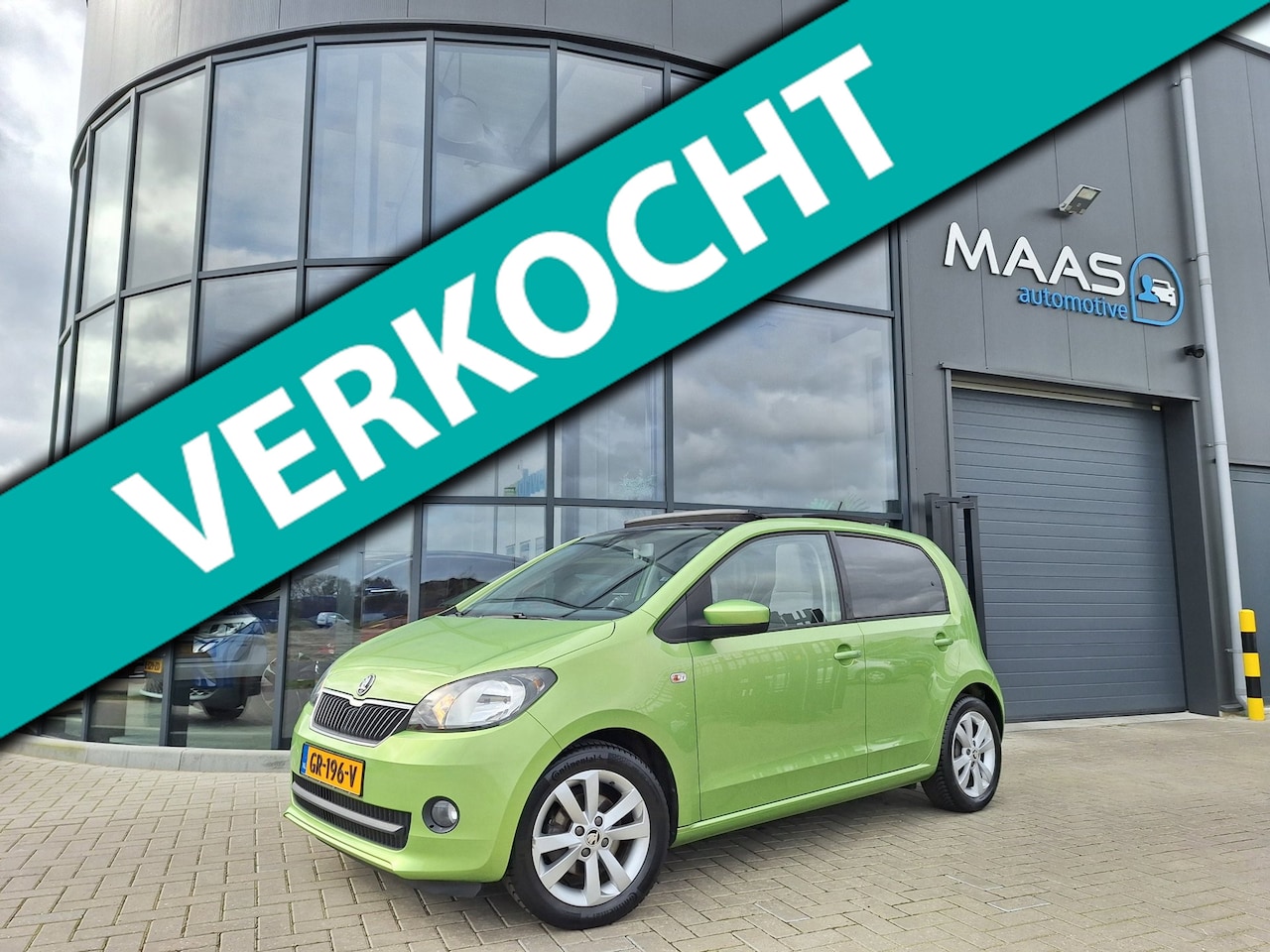 Skoda Citigo - 1.0 Greentech Edition PANO|CRUISE|PDC - AutoWereld.nl