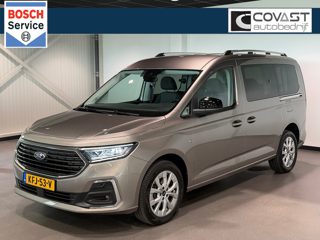 Ford Tourneo Connect - L2 Rolstoelauto Automaat 5+1 El.Klep|2xSchuifdeur|Full-LED - AutoWereld.nl