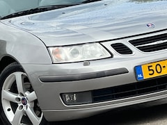 Saab 9-3 Cabrio - 1.8t Linear | Parchment Silver metallic | Leder/Cruise/Stoelverwarming/Xenon/PDC - Keurig