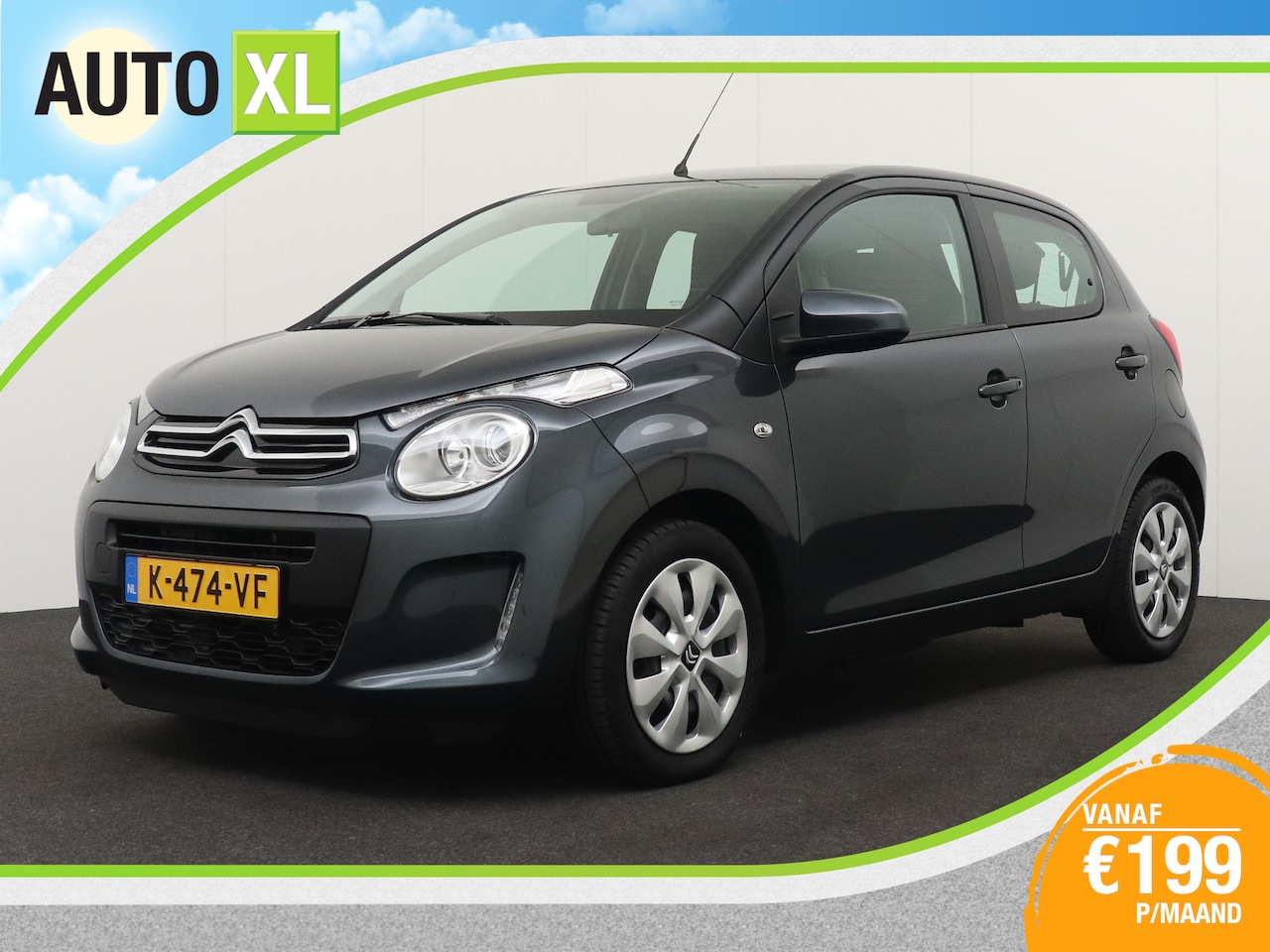 Citroën C1 - 1.0 73 PK VTi Pack Comfort Bluetooth LED DAB - AutoWereld.nl