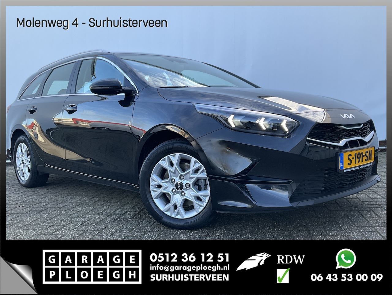 Kia Cee'd Sportswagon - Ceed 1.5 T-GDi 160pk Automaat DynamicLine Nav/Cam Led Carplay Voll.Onderhouden! - AutoWereld.nl
