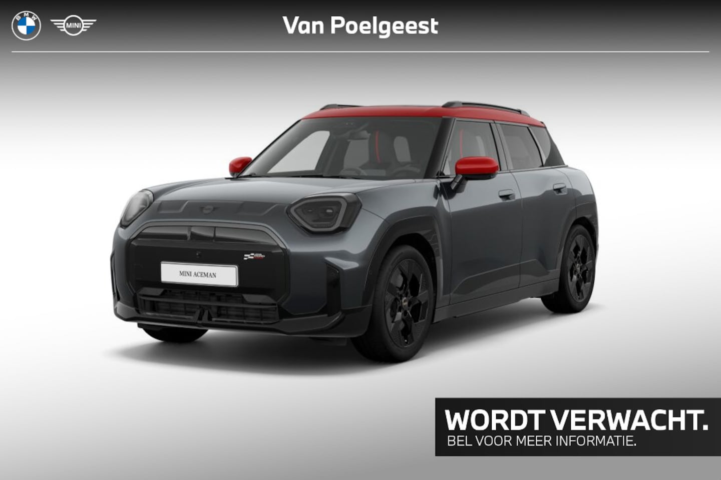 MINI Aceman - E John Cooper Works XL 42.5 kWh | 18 inch John Cooper Works Slide Spoke black | Opruimings - AutoWereld.nl
