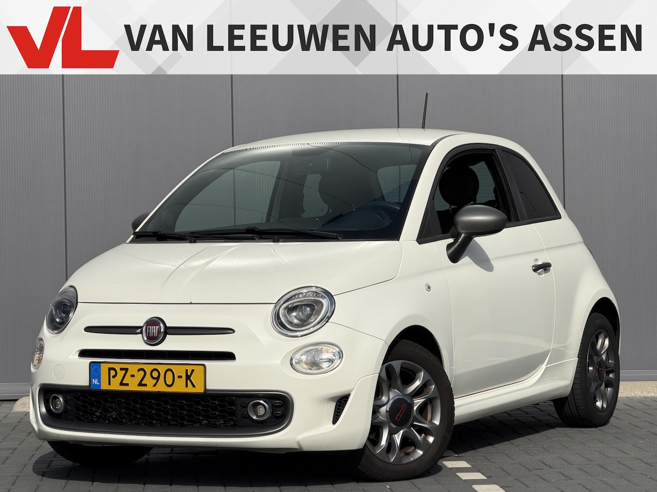 Fiat 500 - 0.9 TwinAir Turbo 500S | RIJKLAAR | Airco | Cruise Control | - AutoWereld.nl