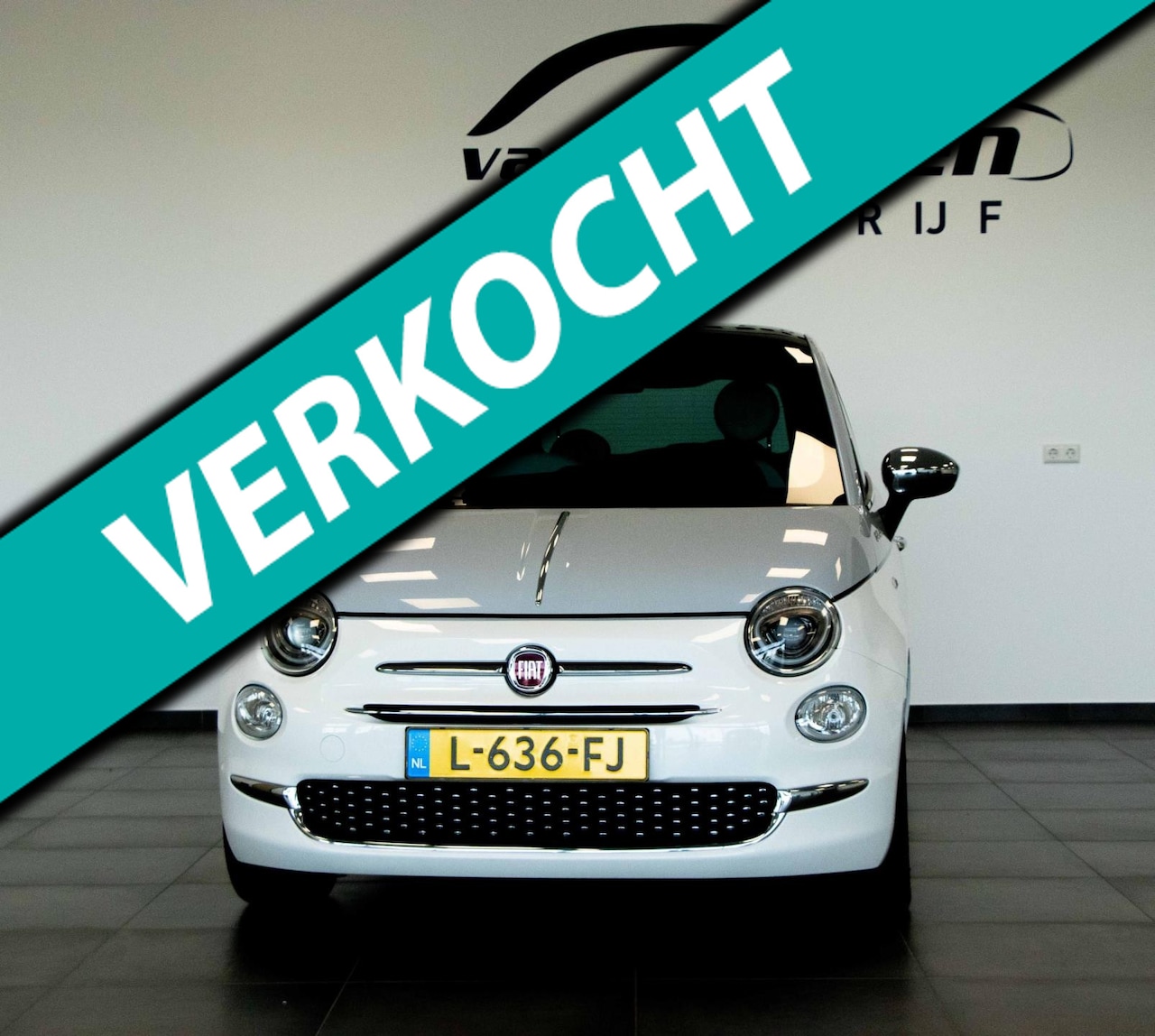 Fiat 500 - 1.0 Hybrid Dolcevita| Navi| Panoramdak| Cruise | Apple Car play/Android Auto| Bi-Tone| Hal - AutoWereld.nl