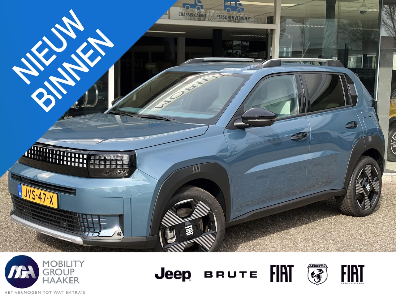 Fiat Grande Panda - La Prima 11 kW 44 kWh | Apple-Android | Cruise Control | Camera - AutoWereld.nl