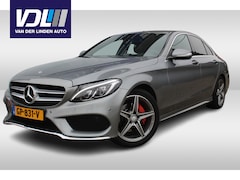 Mercedes-Benz C-klasse - 200 Prestige AMG Pakket Leder stoel + verwarmd l Navi l Voor en Achter sensoren l cruise c
