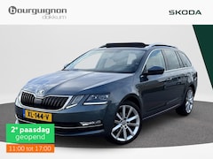 Skoda Octavia Combi - 1.5 TSI Greentech Style Business | Automaat | 150 pk | Pano Dak | Trekhaak | Leder | Canto