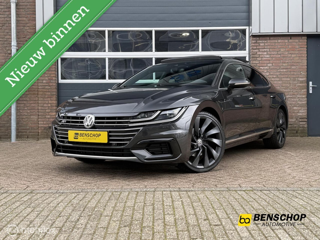 Volkswagen Arteon - 2.0 TSI R-Line Panodak Virtual Memory Leer Carplay Navi Camera LED - AutoWereld.nl