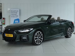 BMW 4-serie Cabrio - 420i High Executive M-Sport | NL-Auto | Sanremo Grün | Cruise Control | Stoel/Stuur + Nekv