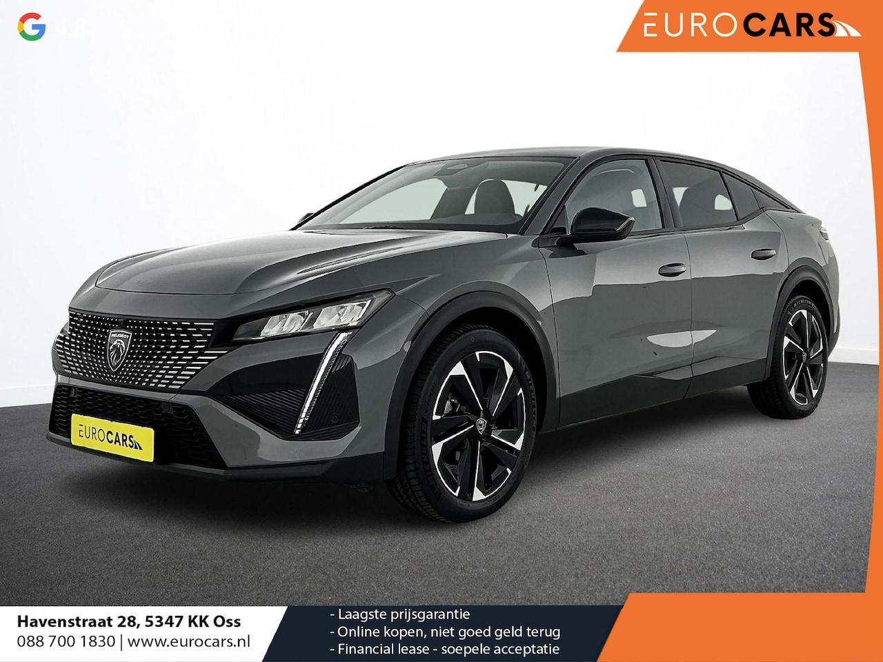 Peugeot 408 - 1.2 PureTech Allure 130 Automaat Navigatie | Carplay/Android Auto | Climate Control | Adap - AutoWereld.nl