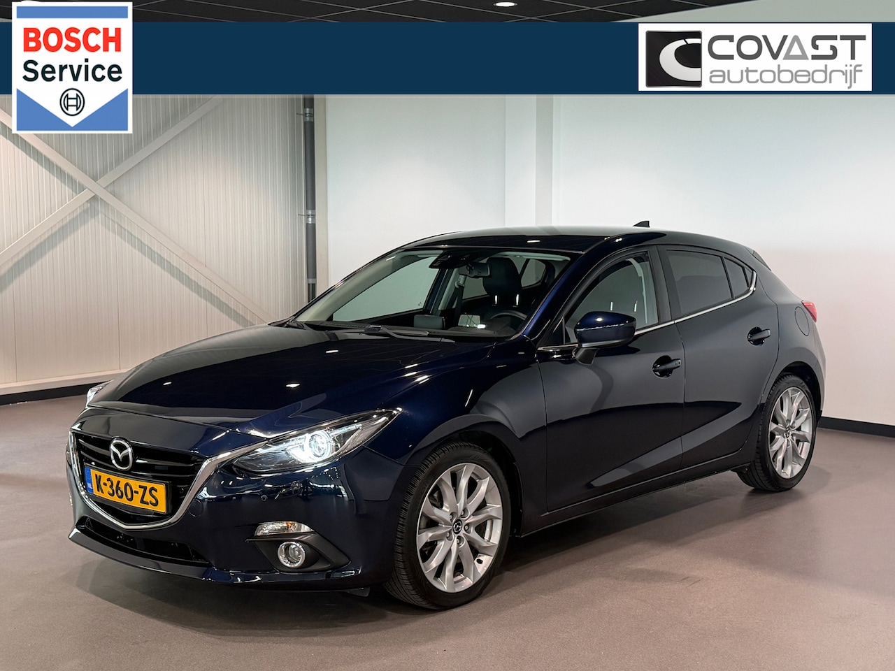 Mazda 3 - 2.0 GT-M Line Xenon|Navigatie|Camera|Keyless|HUD|Bose - AutoWereld.nl