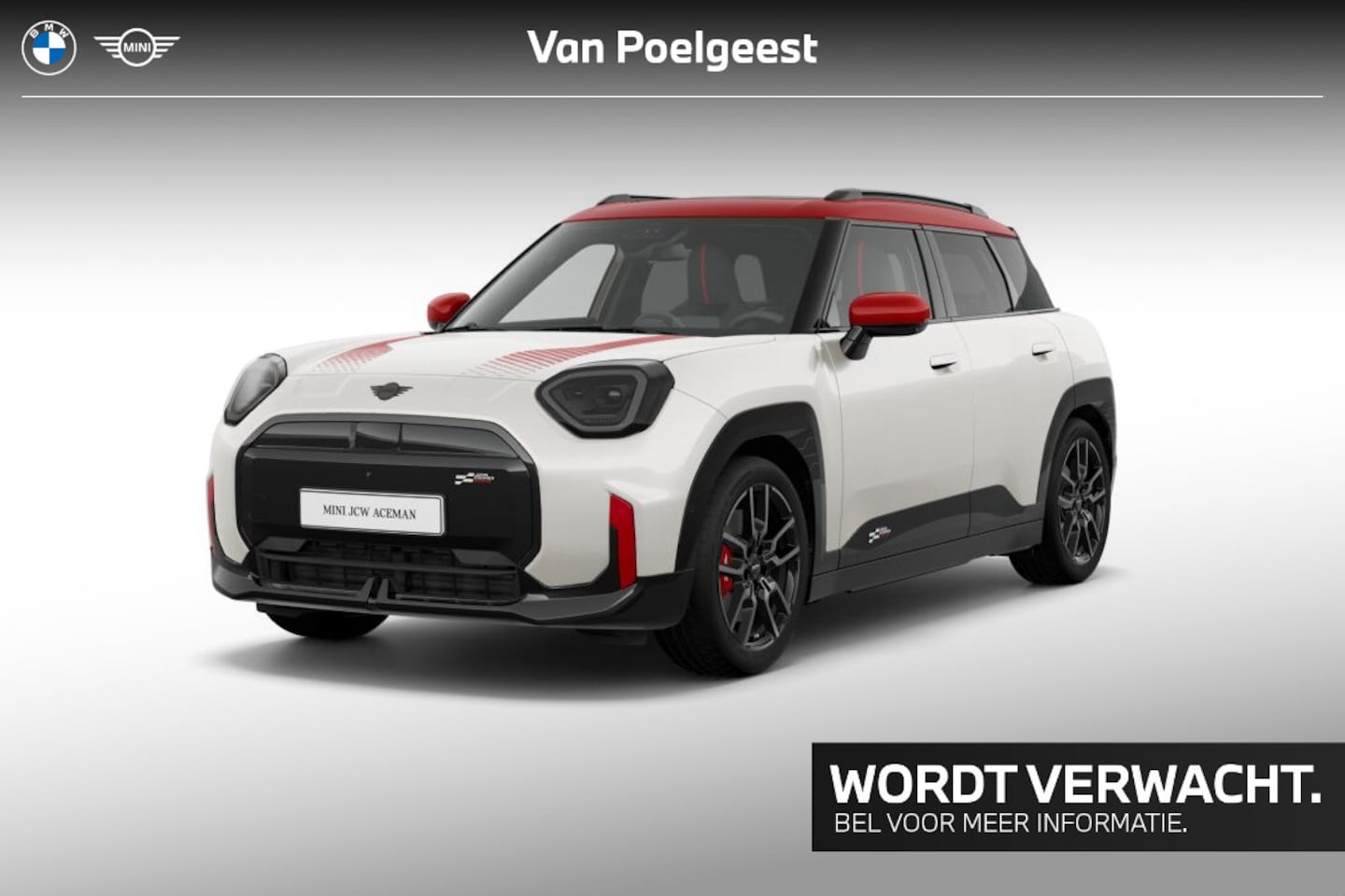 MINI Aceman - E JCW John Cooper Works XL 54.2 kWh | 19 inch JCW Spoke 2-tone met sportbanden | Opruiming - AutoWereld.nl