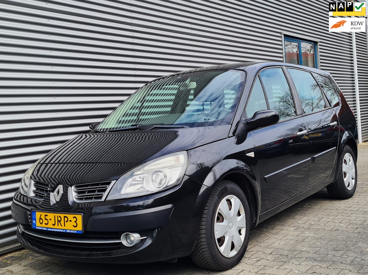 Renault Grand Scénic - 2.0-16V Business Line MPV 08-2009 Zwart Metallic - AutoWereld.nl