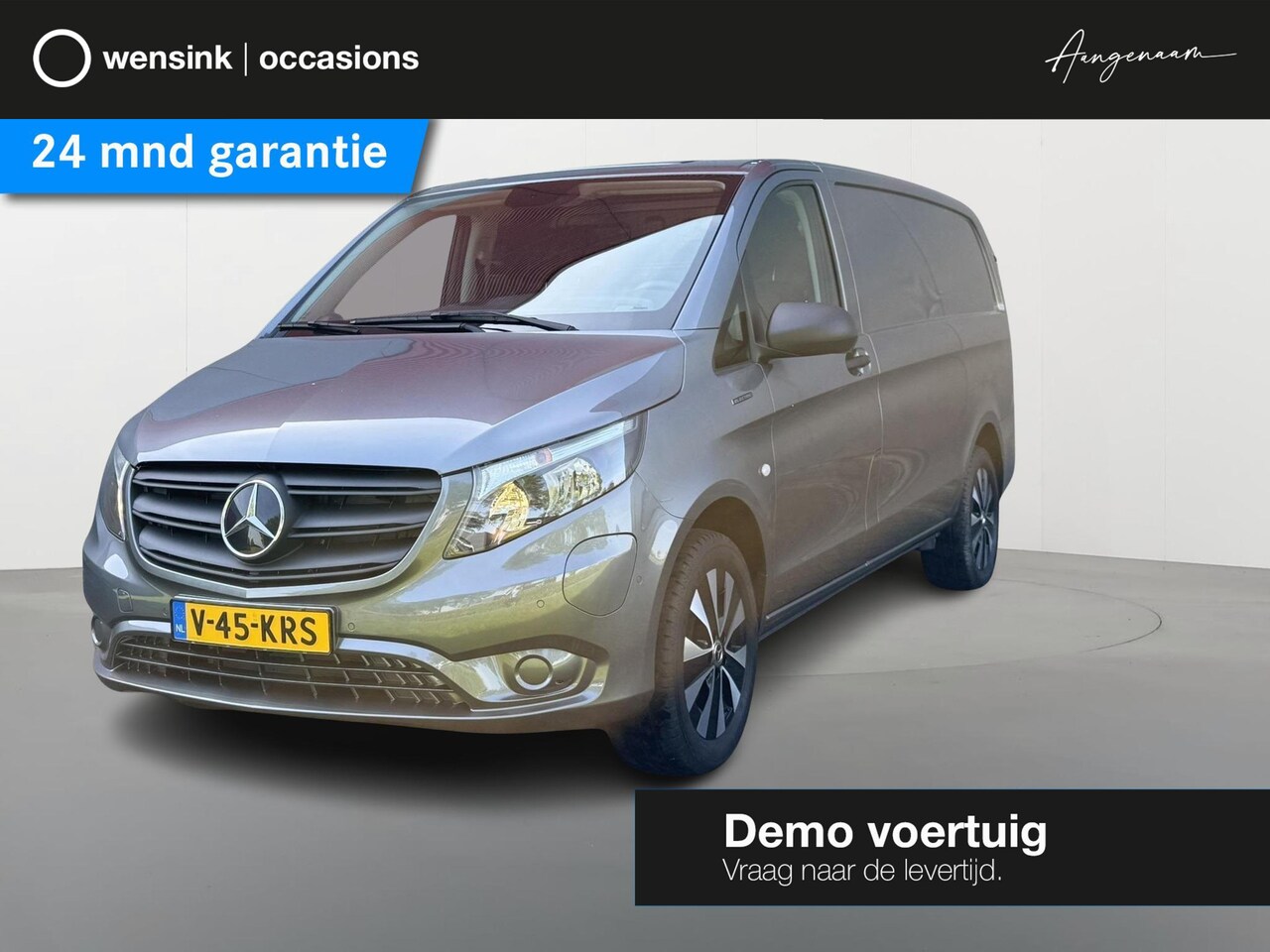 Mercedes-Benz eVito - 112 | L2 Lang | 60 kWh | 2-zits | Parkeercamera | Airco | Betimmering | Navigatie | - AutoWereld.nl