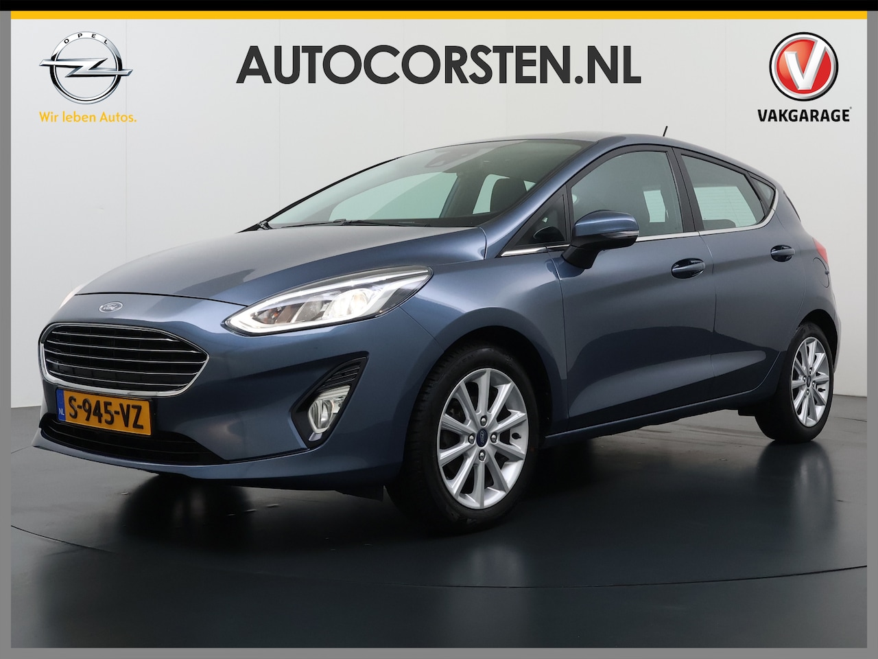 Ford Fiesta - 1.0T 126PK Titanium Apple Carplay Android Navi LM Airco Cruise Control Stoelverwarming App - AutoWereld.nl