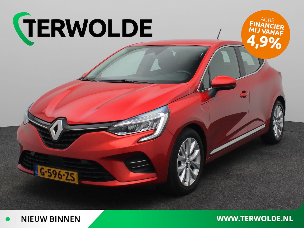 Renault Clio - TCe 100 Intens | Apple Carplay/Android Auto | Climate Control | Half Leder | - AutoWereld.nl