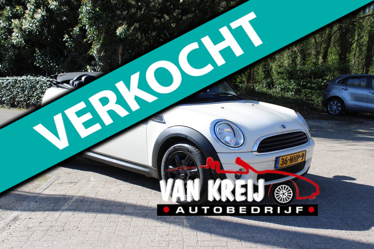MINI Cabrio - 1.6 One Anniversary Mini 1.6 One Anniversary, Navi, Airco, Leder, Dealeronderhouden - AutoWereld.nl