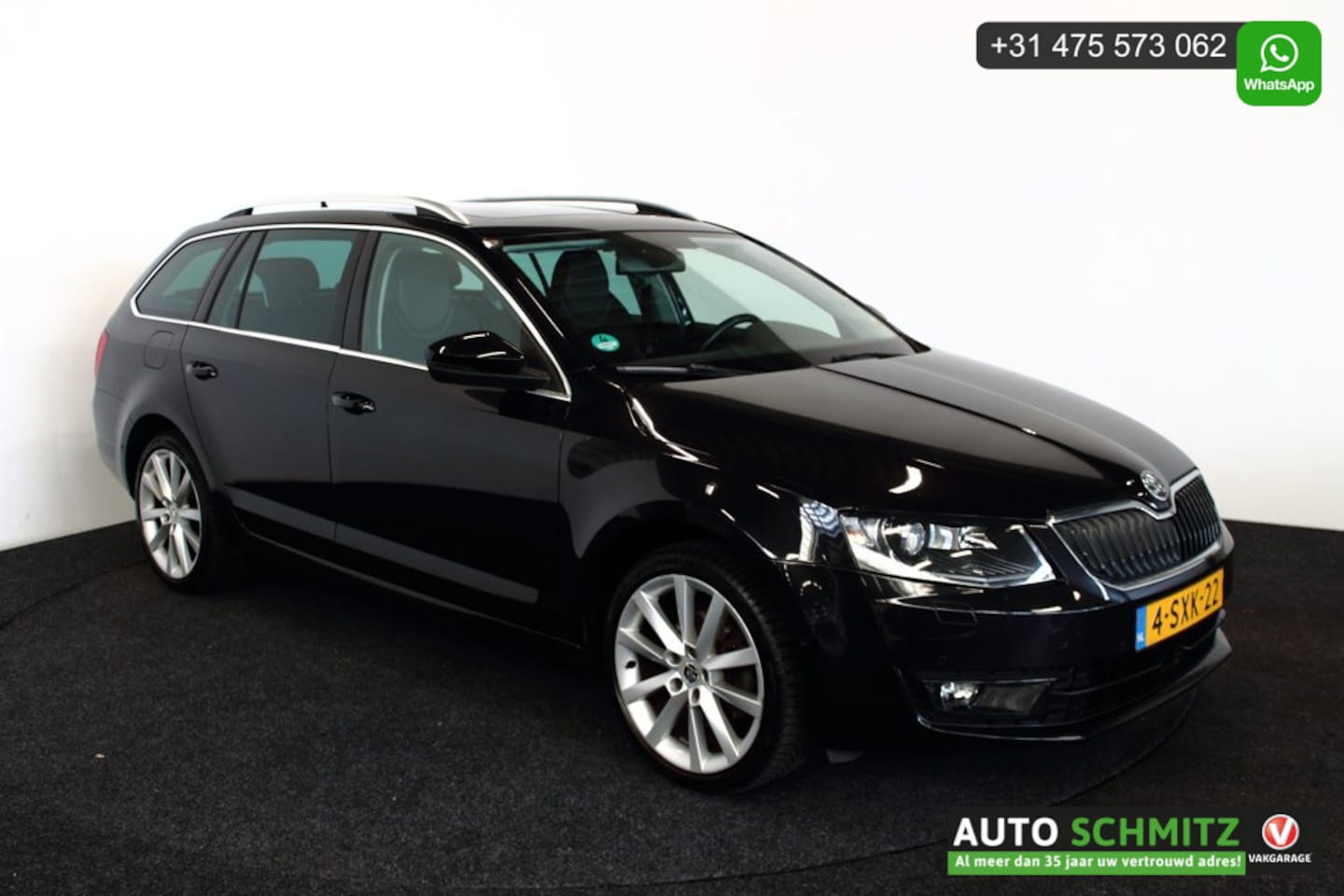 Skoda Octavia Combi - 1.4 TSI Greentech Elegance Businessline *Navi/Cruise/Leder/Trekhaak* - AutoWereld.nl