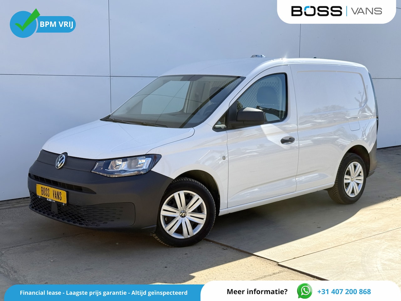 Volkswagen Caddy Cargo - 2.0 TDI 122PK Automaat L1 Cruise Control Climate Control Carplay Parkeersensoren - AutoWereld.nl