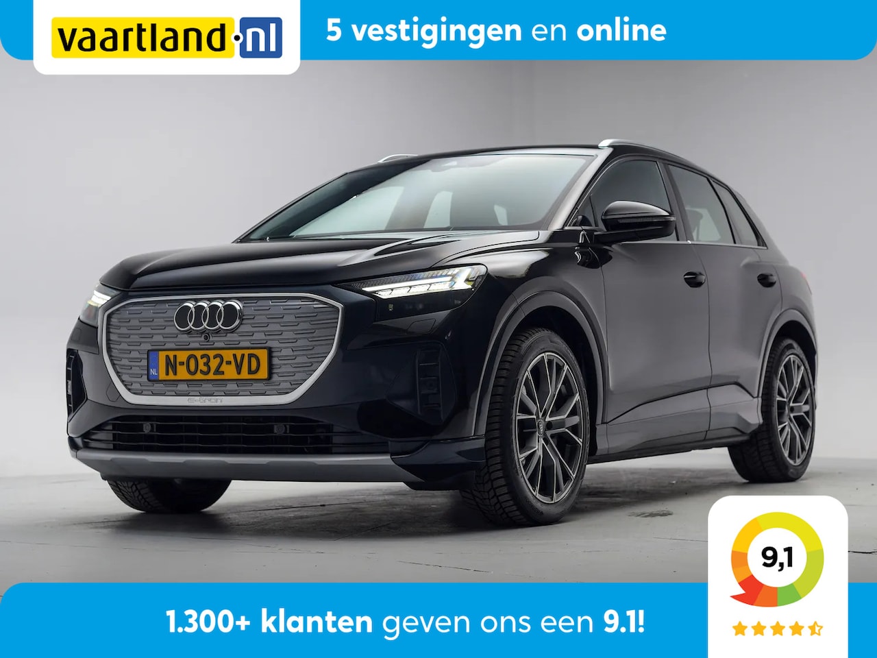 Audi Q4 e-tron - 40 Launch Edition Advanced Plus 77kWh 3-fase [ LED Sportstoelen Camera ] - AutoWereld.nl