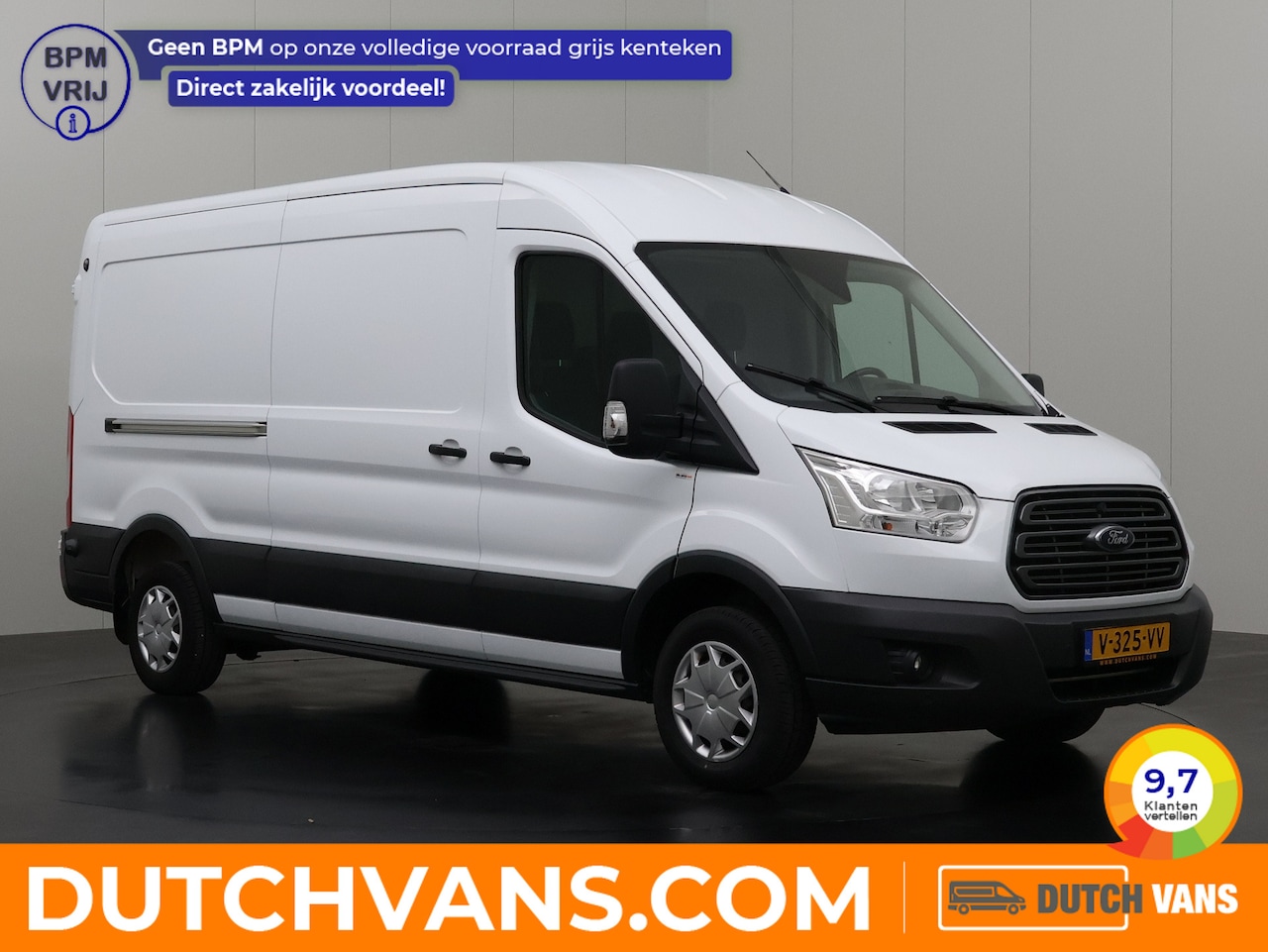 Ford Transit - 2.0TDCI 130PK L3H2 Trend | Euro 6 | Airco | Cruise | trekhaak | Betimmering | 3-Zits - AutoWereld.nl