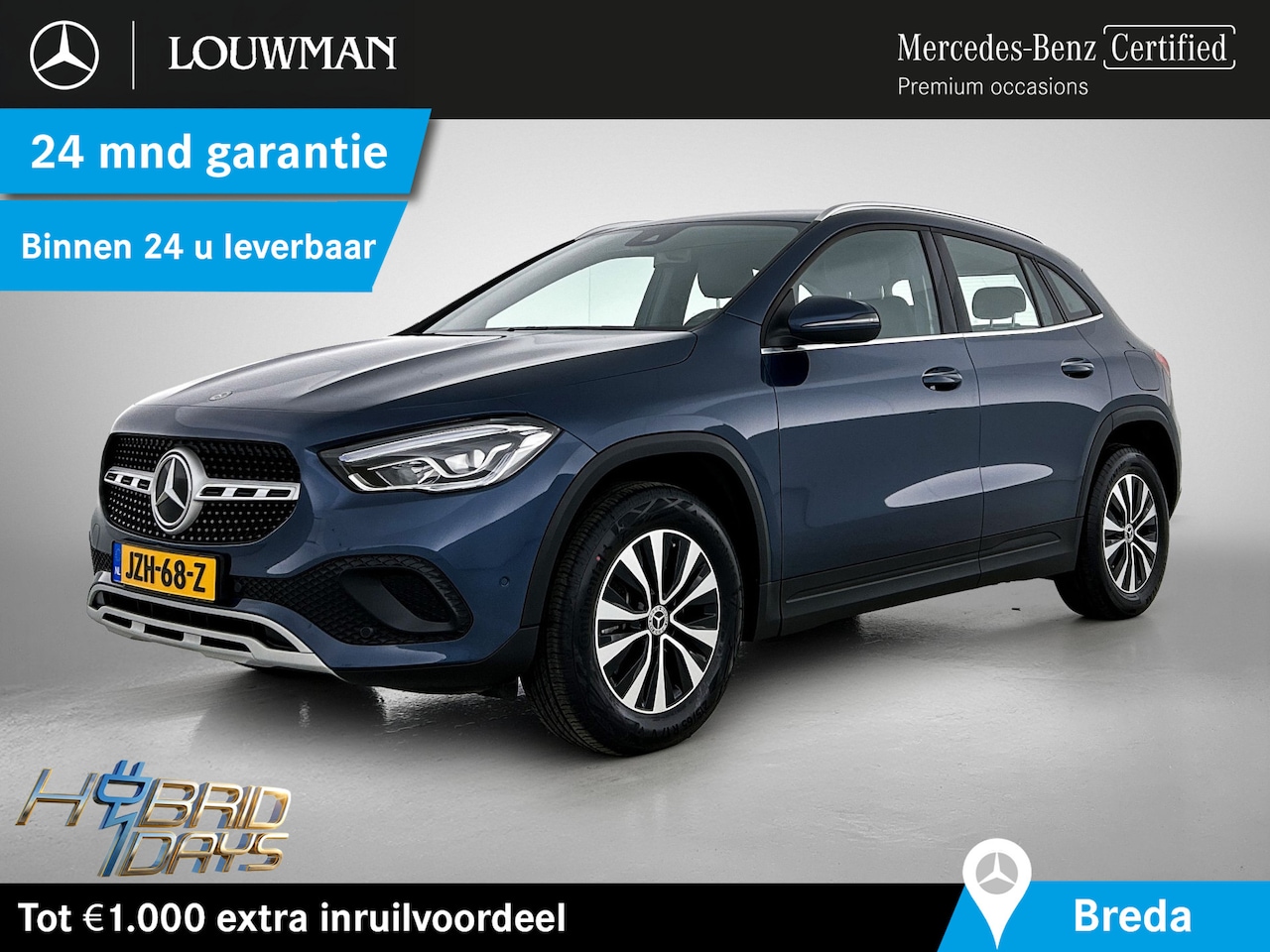 Mercedes-Benz GLA-Klasse - 250 e Plug-In Hybride Trekhaak | Achteruitrijcamera | Ledkoplampen | Easy-Pack Achterklep - AutoWereld.nl