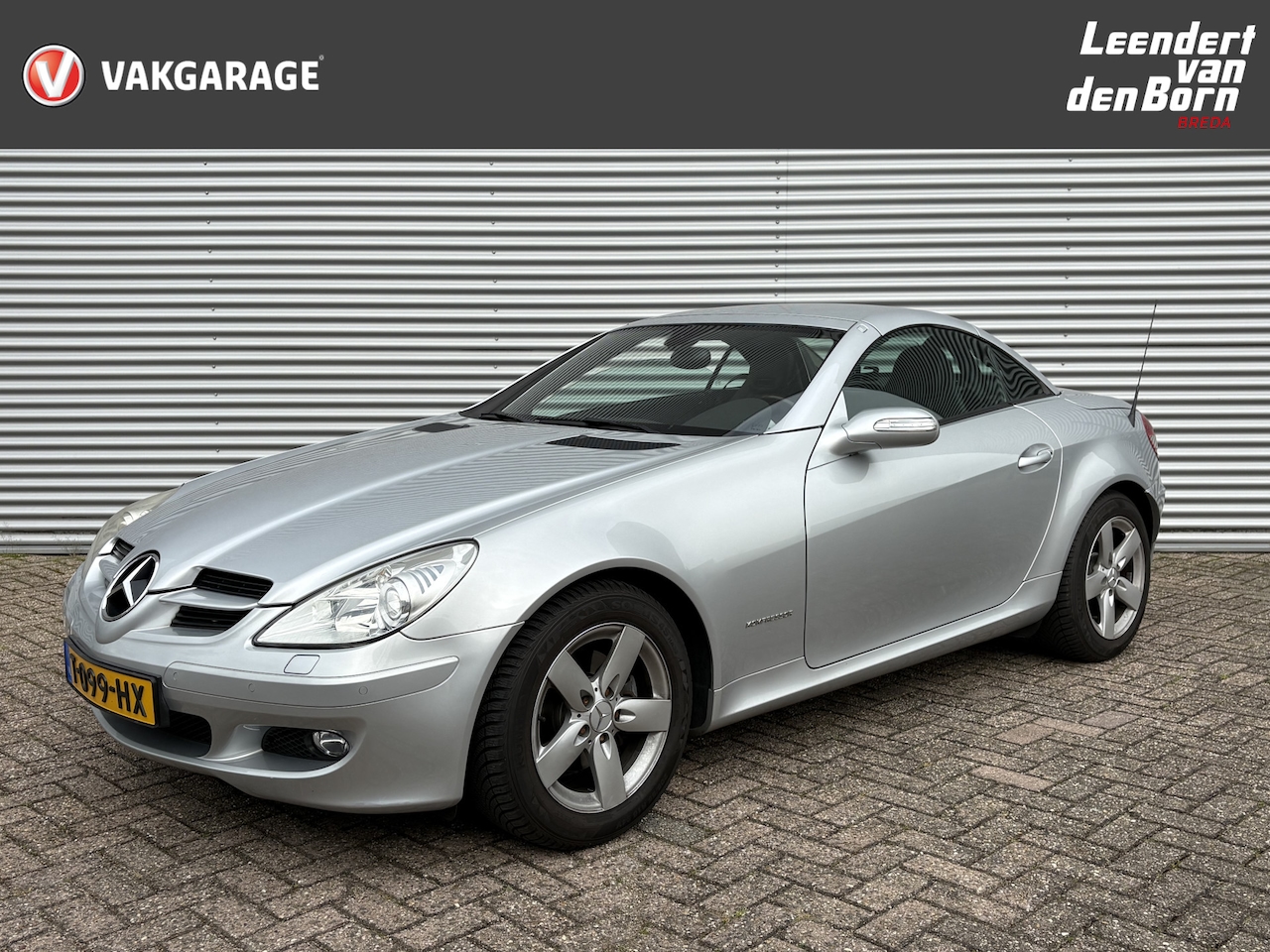 Mercedes-Benz SLK-klasse - 200 K. AUTOMAAT Elektr. Hardtop Cabrio | Navigatie | Cruise | Sensoren | Leder - AutoWereld.nl